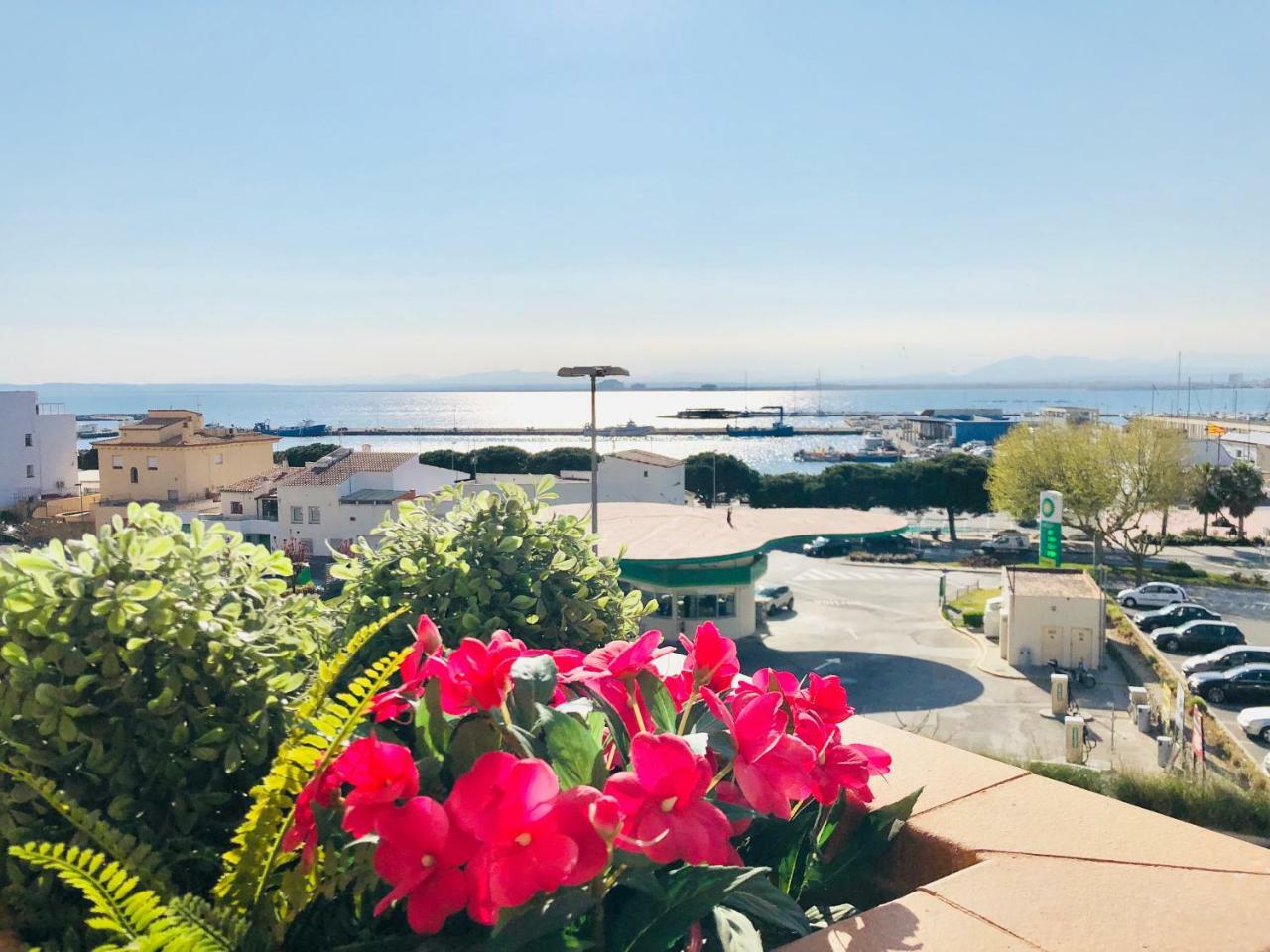 Roc Mar 3 3D - Apartamento Cerca Del Centro Y De La Playa - Terraza Con Vistas Al Mar Y Al Puerto Roses Zewnętrze zdjęcie